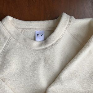 TNA PolarFleece Sweatshirt Size M EUC